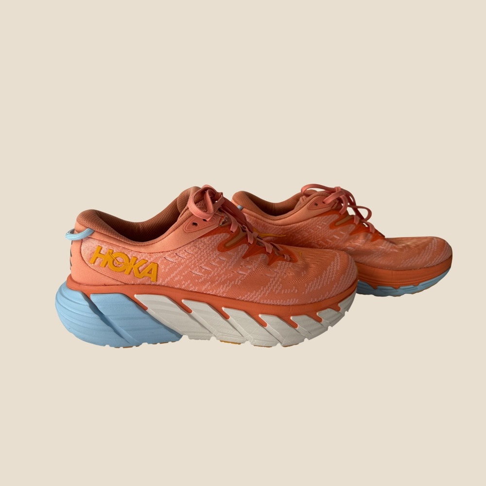 Hoka One One Gaviota 4 Womens Size 10.5  Running Shoes Athleisure Sporty
